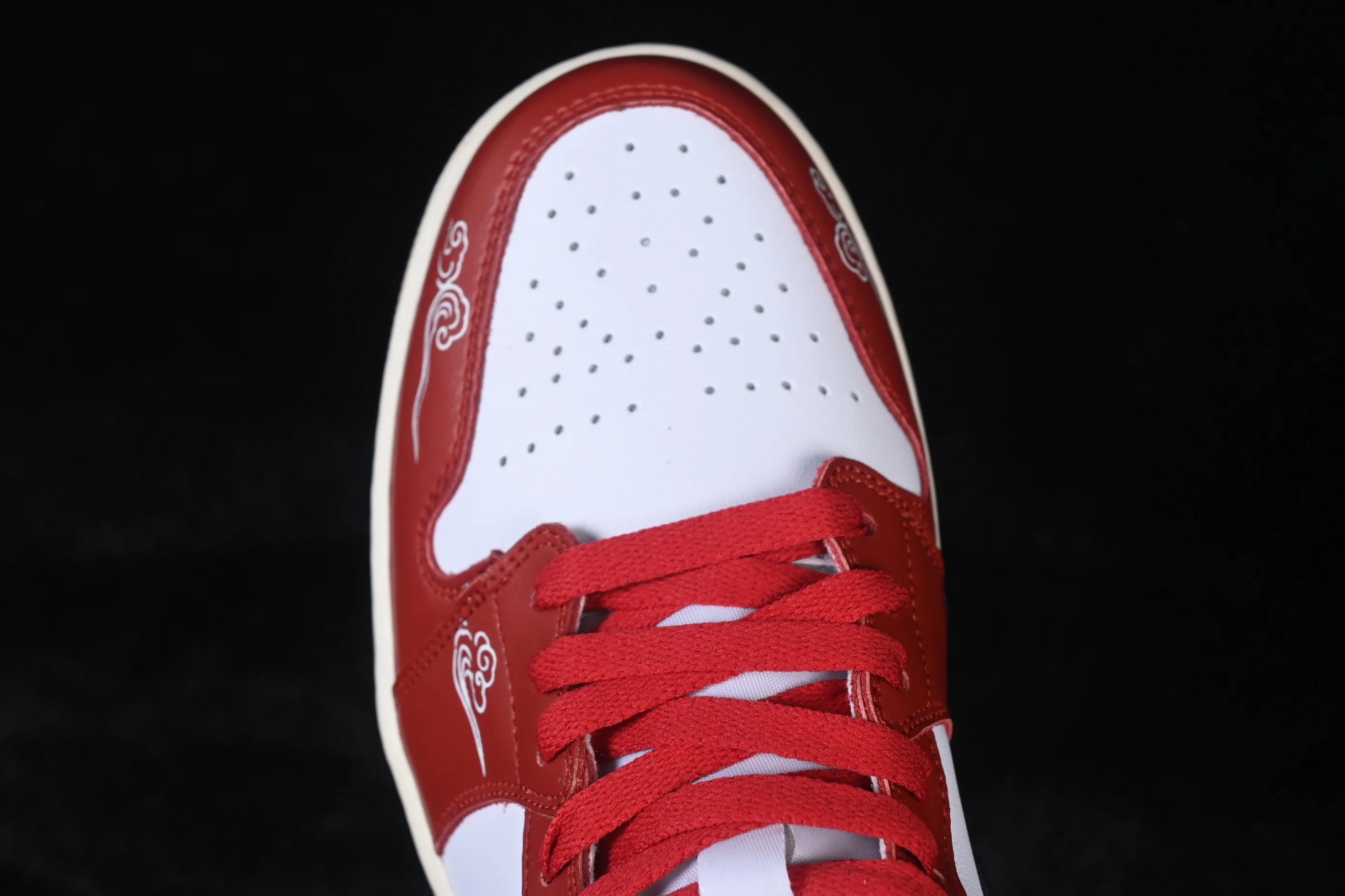 All Categories Air Jordan Jordan Series Basketball Shoes Air Jordan 1 Mid Air Jordan 1 Mid AJ1 Joe 1 Year of the Horse Limited Chinese Cultural Leisure Sneakers DQ8426-105